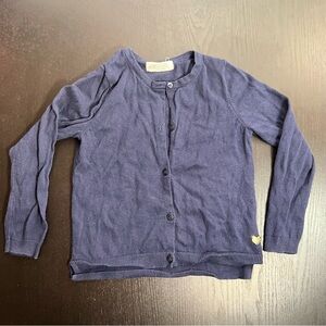 H&M Blue Button Down Shirt Soft Cotton Blend